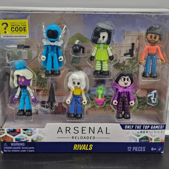 Roblox DevSeries Arsenal Reloaded Rivals Action Figure Set (Target Exclusive) - Picture 6 of 6